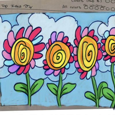 Mural on the Tornado Shelter: Community Service Project
